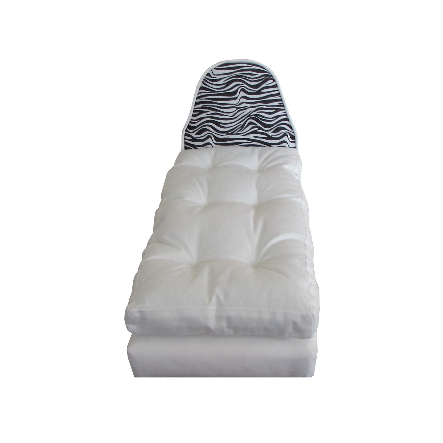 Zebra Doll Headboard Doll Bed and Mattress for 11.5-inch and 12-inch dolls Second view