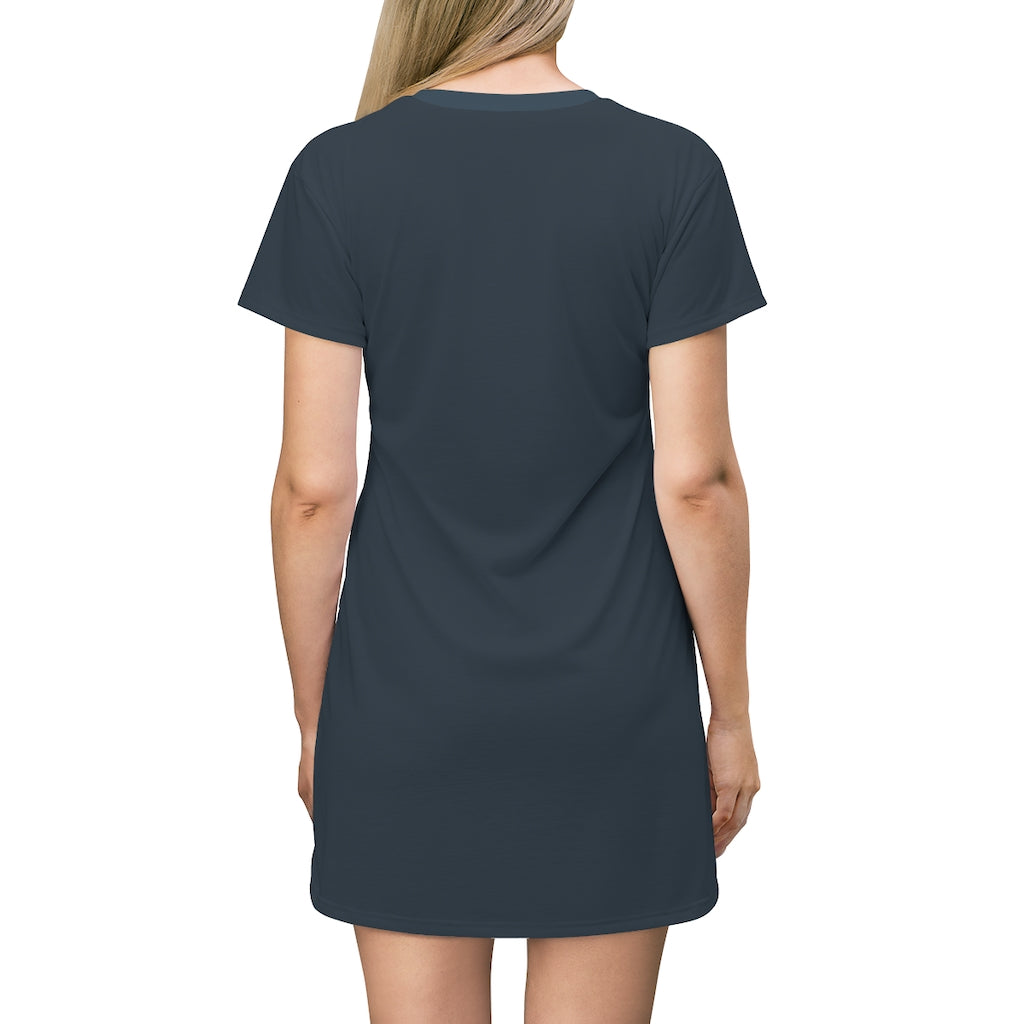Midnight Navy T-shirt Dress