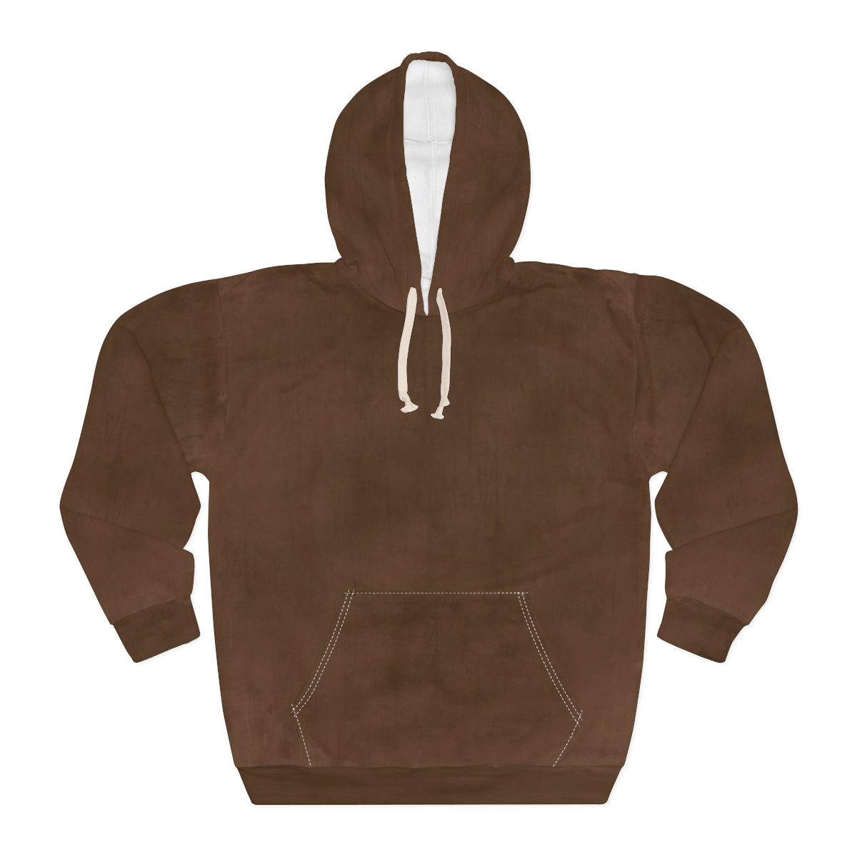 Brown Unisex Pullover Hoodie