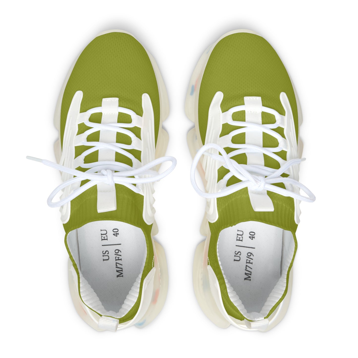Lime Women's Mesh Sneakers