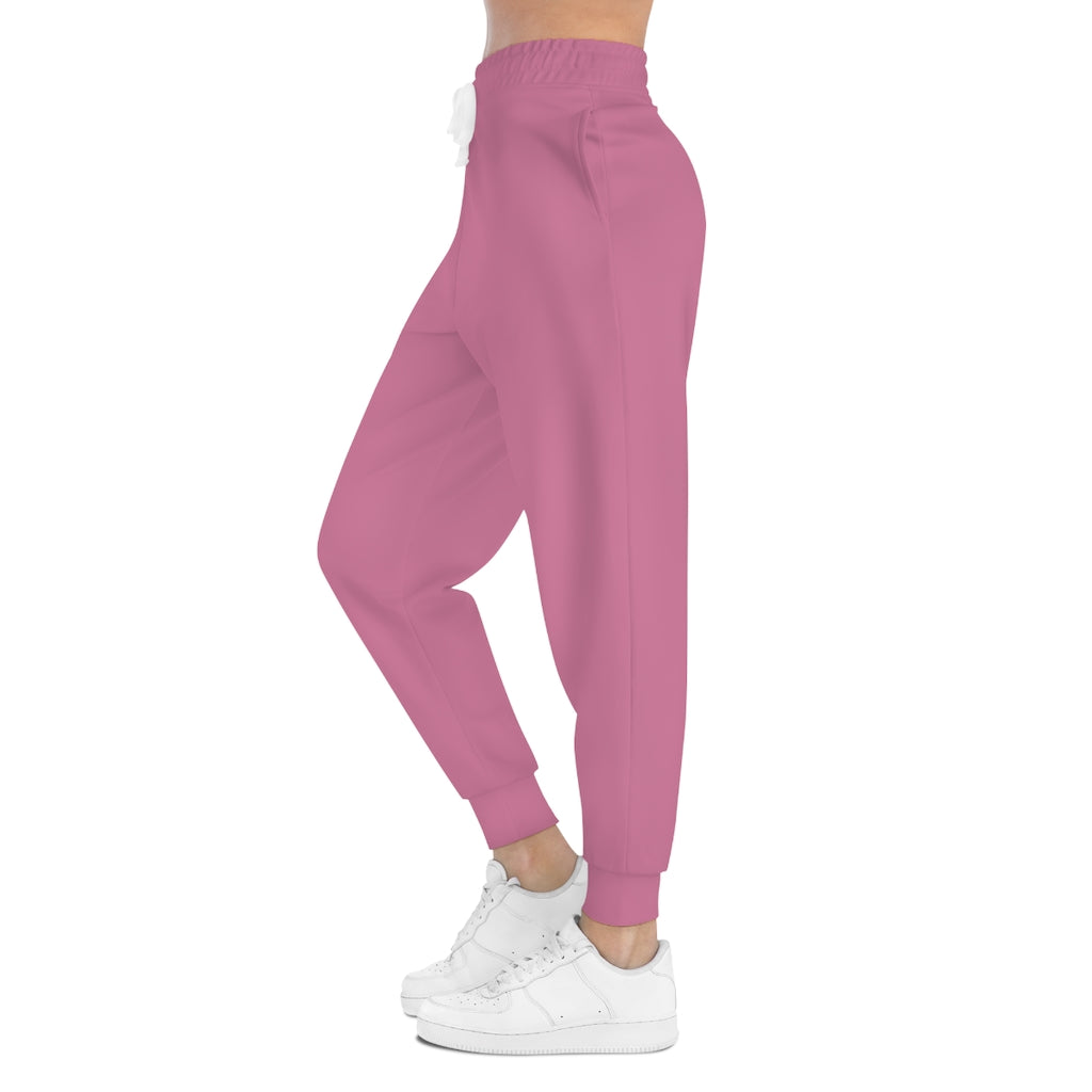 CH Candyfloss Pink Joggers with Model Side