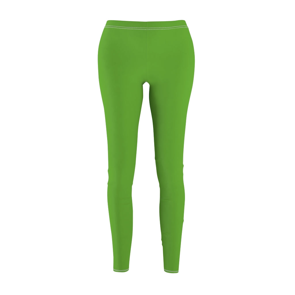CH Lime Green Casual Leggings Front 