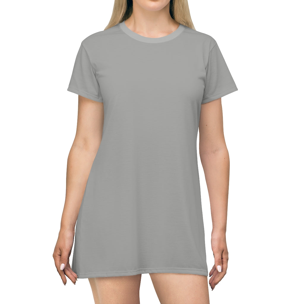 Heather Grey T-shirt Dress