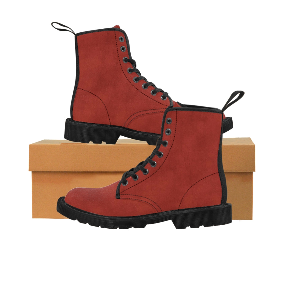 Autumn Red Boots