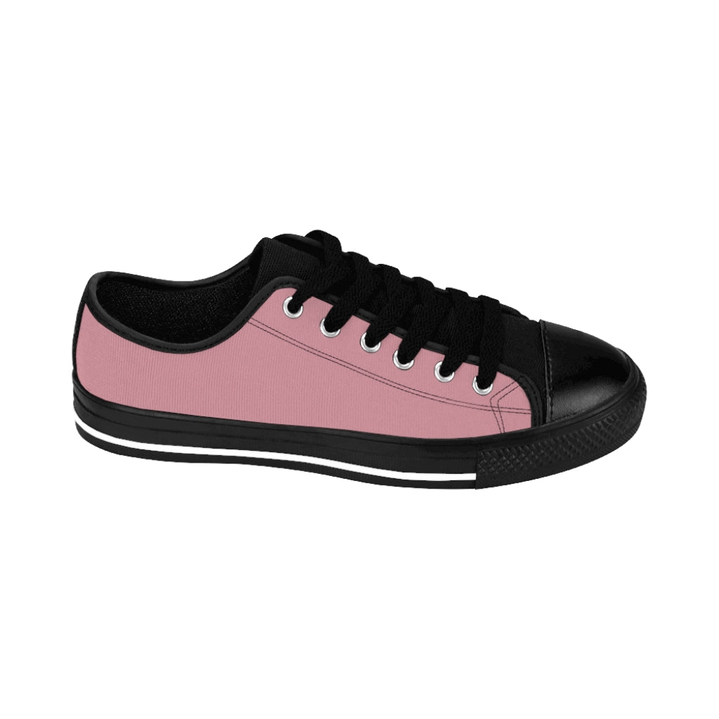 Solid Light Pink Women's Sneakers