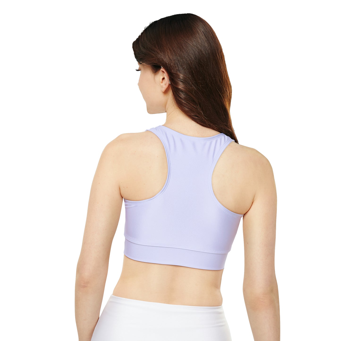 Lavender Fully Lined, Padded Sports Bra