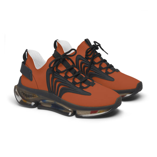 Autumn Orange Women's Mesh Sneakers