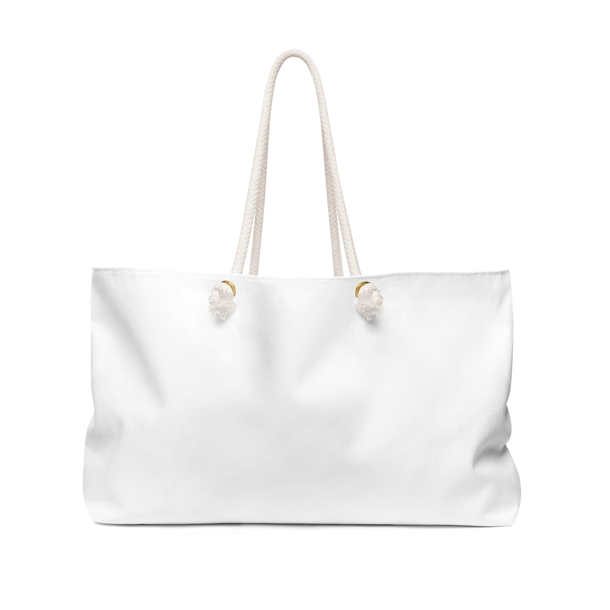 Freedom to Vent White Weekender Bag