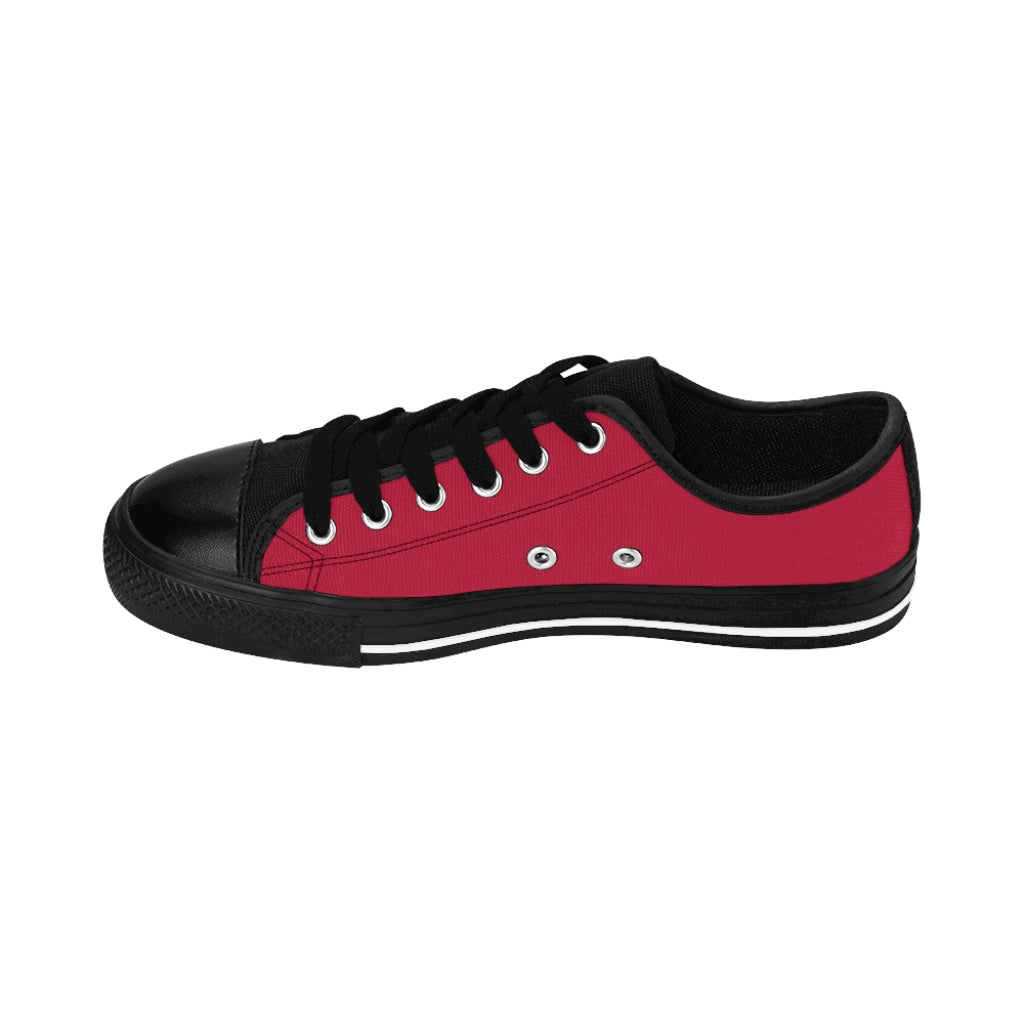 Solid Red Women's Sneakers 