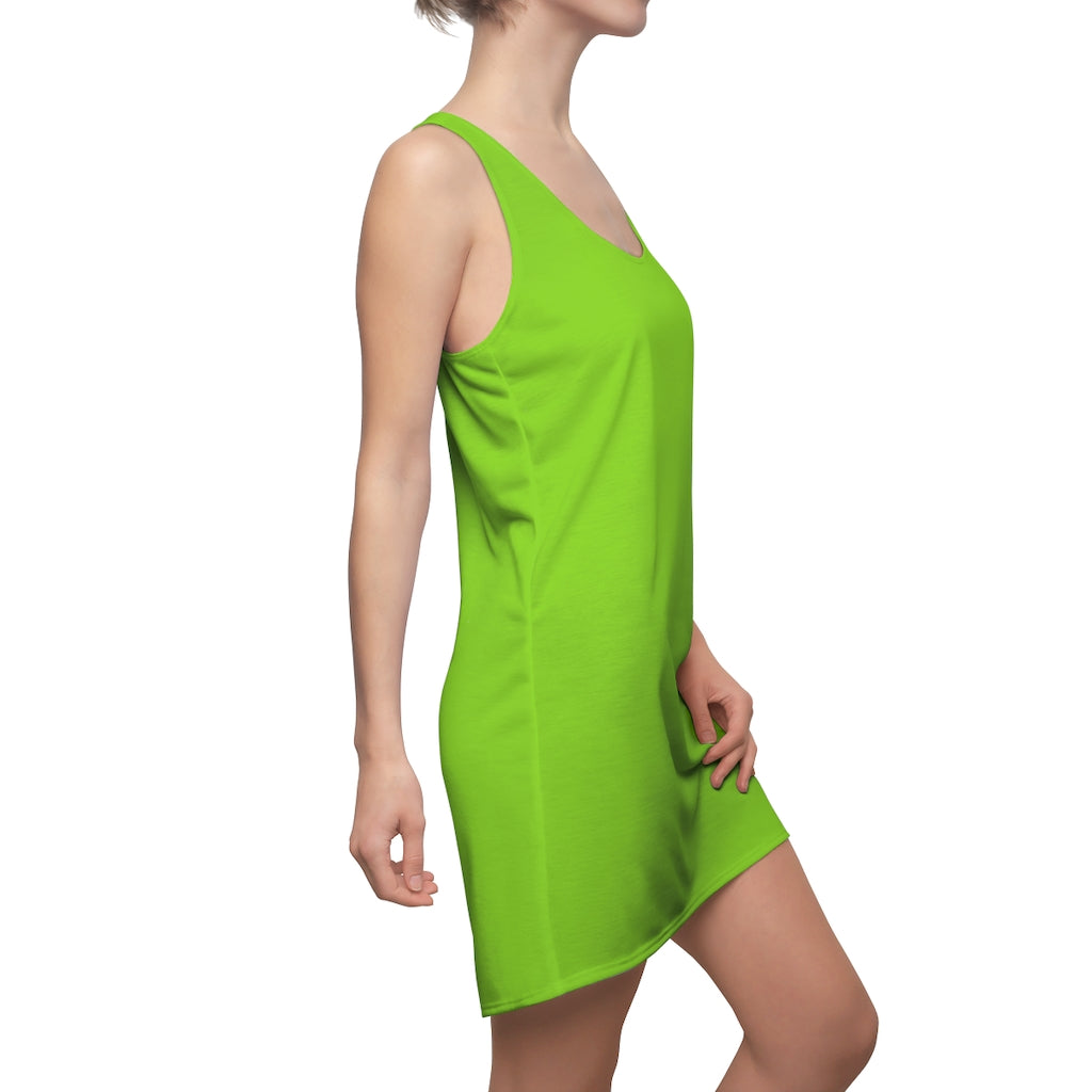 Lime Shock Racerback Dress