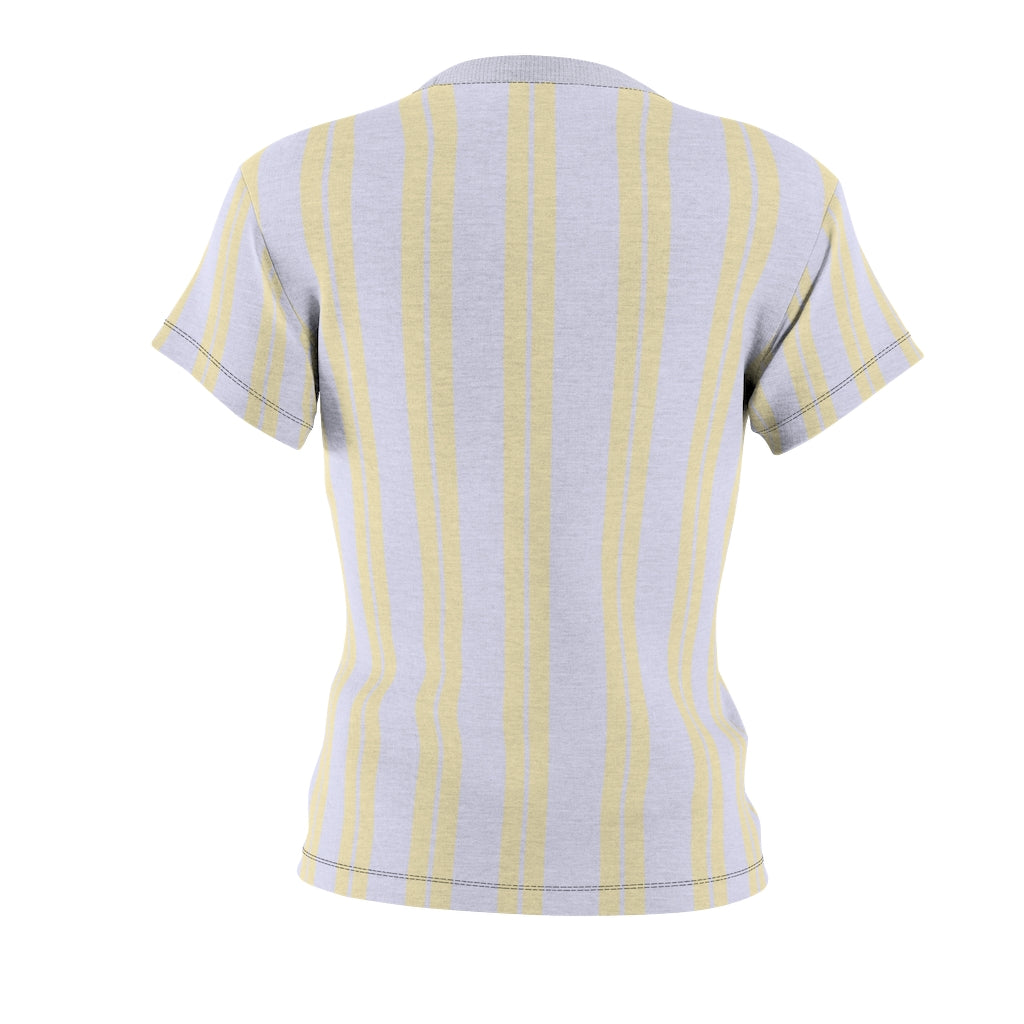 Lavender LM Stripes Women's Tee