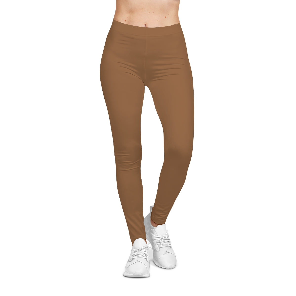 Brown Casual Leggings