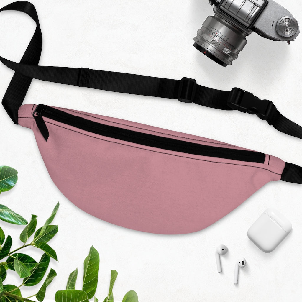 Solid Light Pink Fanny Pack
