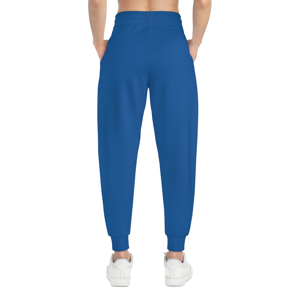 CH Sapphire Blue Joggers with Model Back
