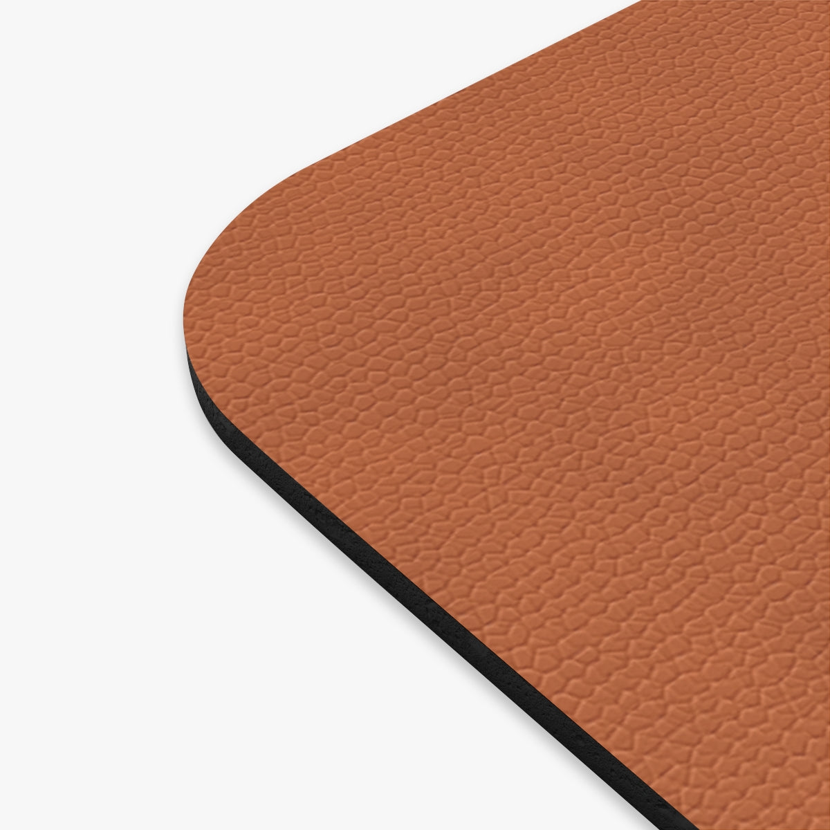 Tan Leather Print Rectangle Mouse Pad