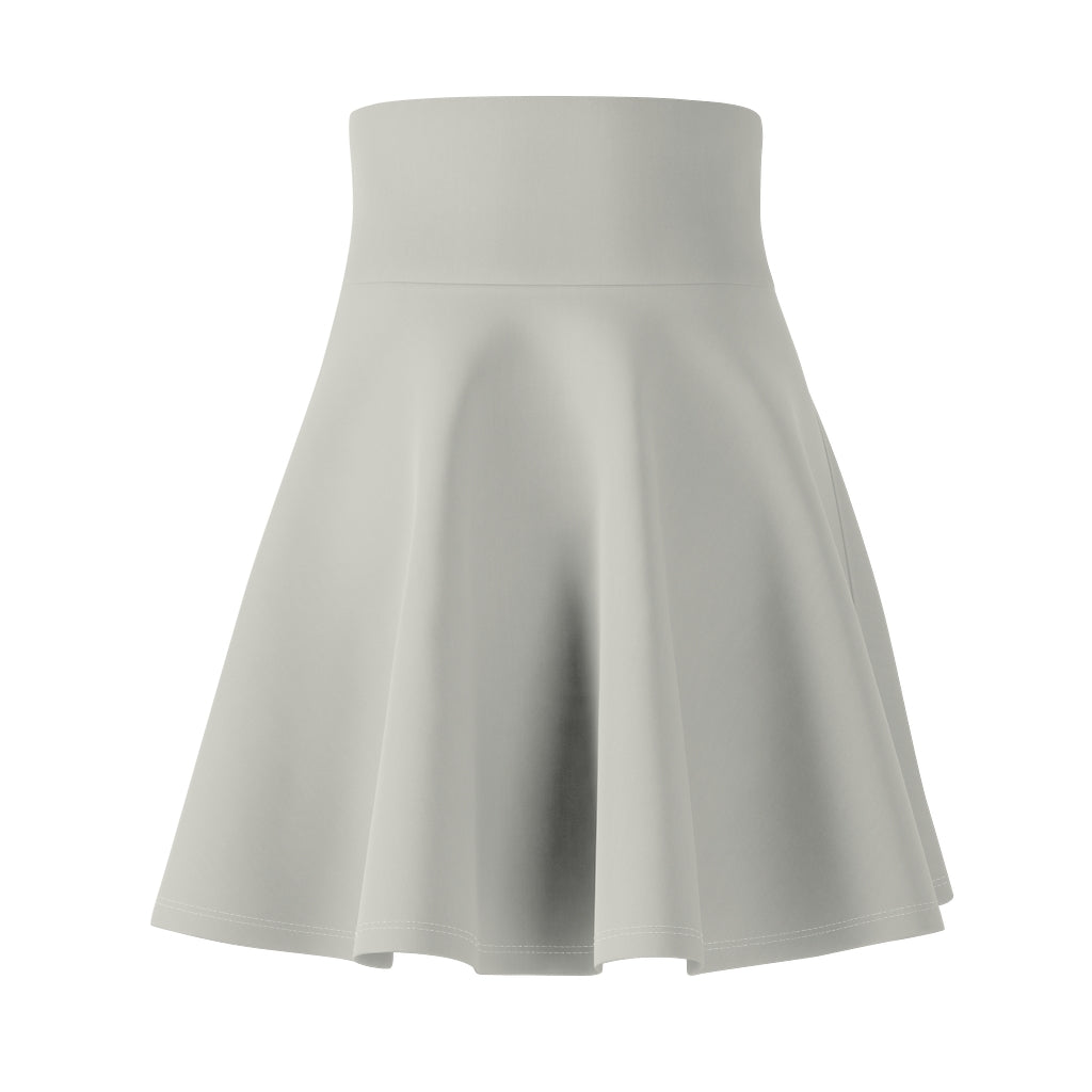 Oatmeal Heather Skater Skirt