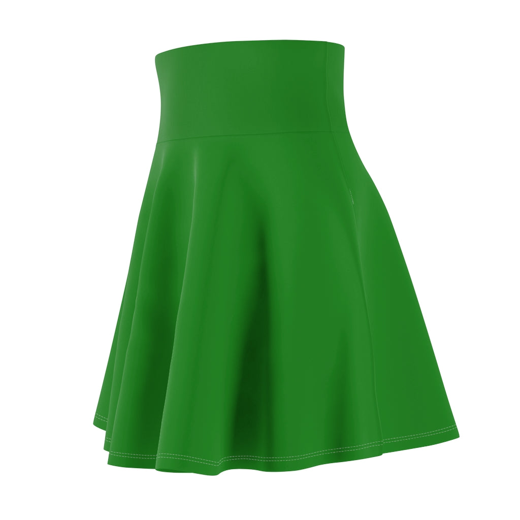 Forest Green Skater Skirt