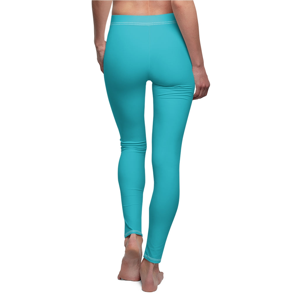 Ladies turquoise outlet leggings