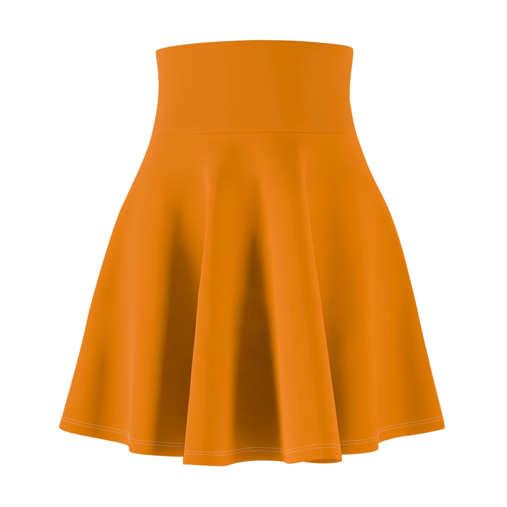 Tangerine Skater Skirt