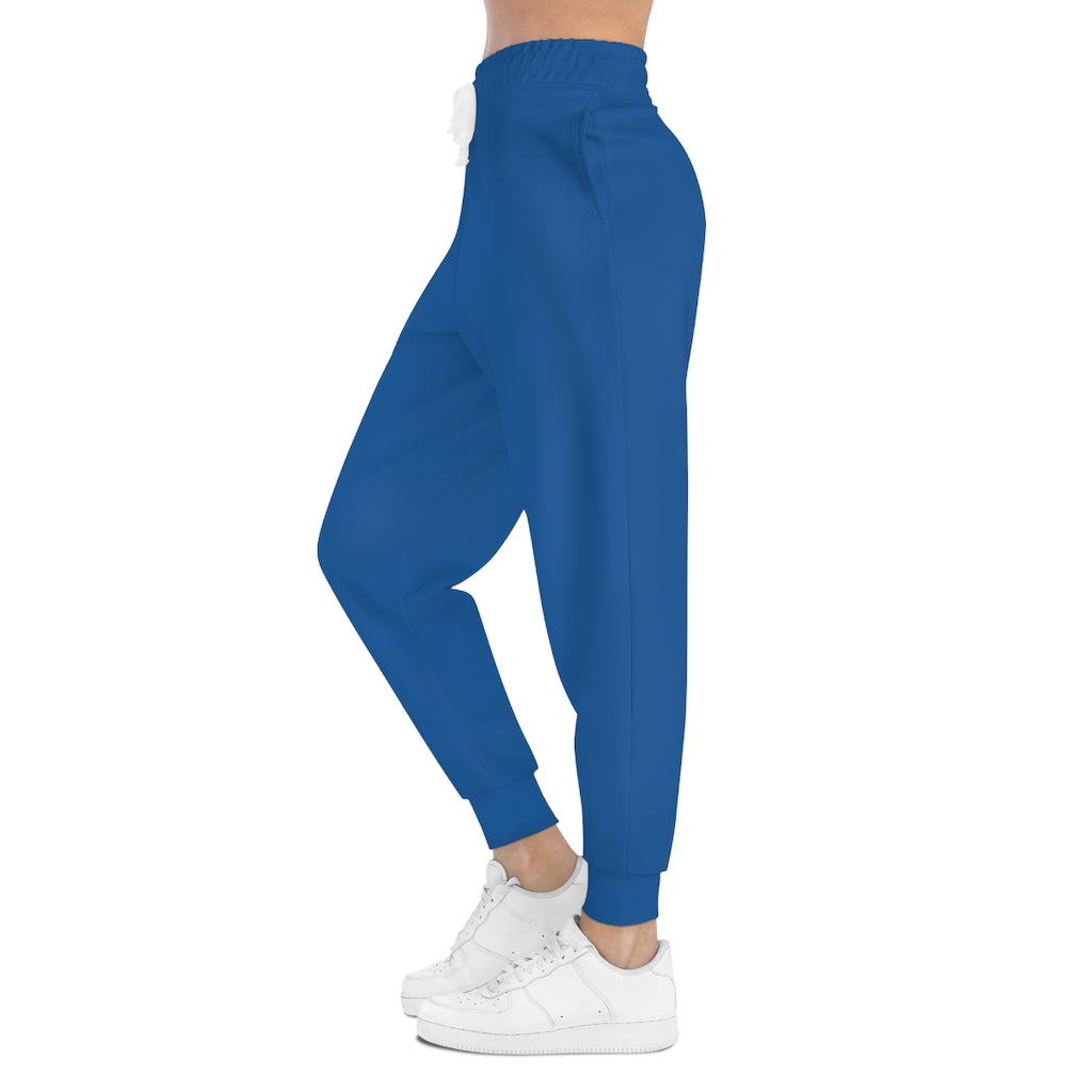 CH Sapphire Blue Joggers with Model Side