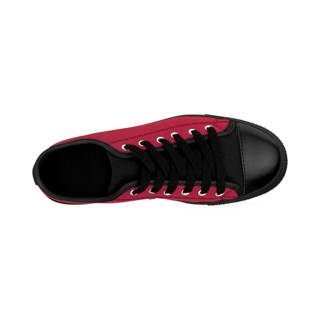 Solid Red Women's Sneakers 