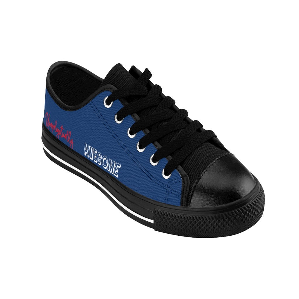 Unapologetically Awesome Solid Royal Women's Sneakers