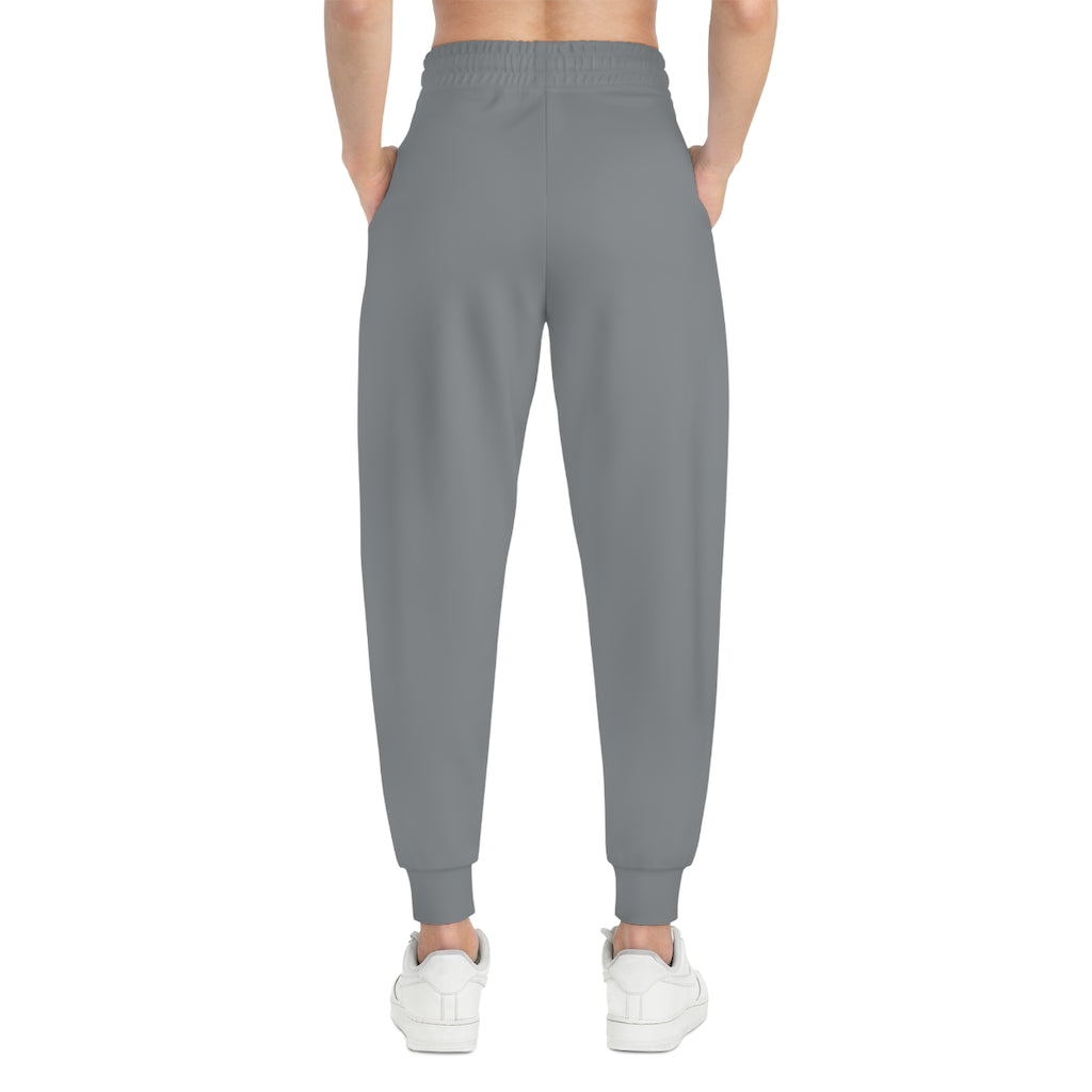 CH Heather Grey Joggers with Model Back