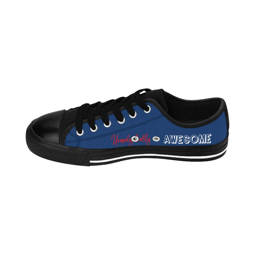Unapologetically Awesome Solid Royal Women's Sneakers