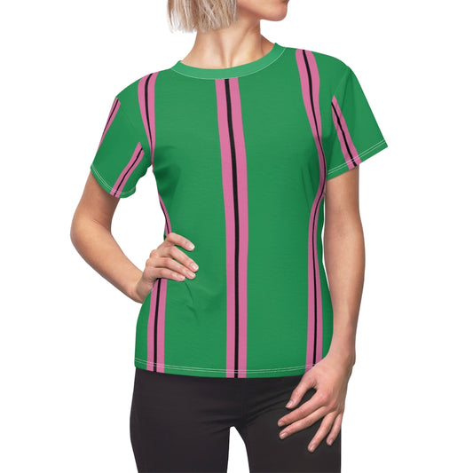 Solid KG SHP Stripes Women's Tee