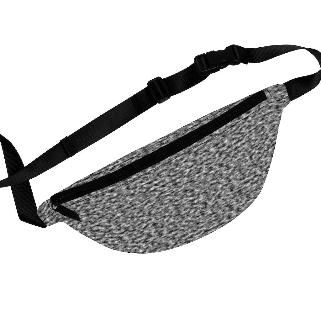 White and Black Clouds Fanny Pack