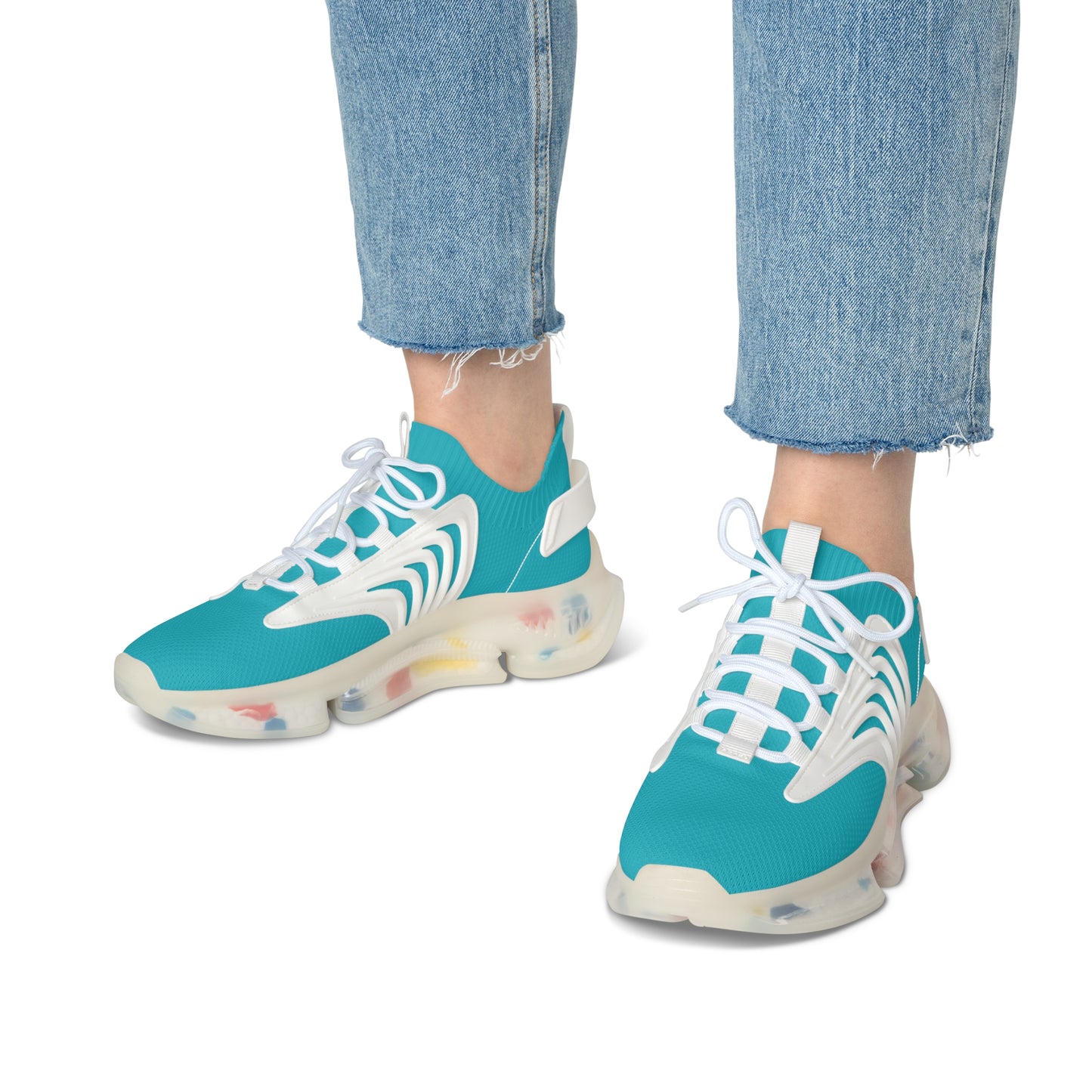 CH Turquoise Women's Mesh Sneakers