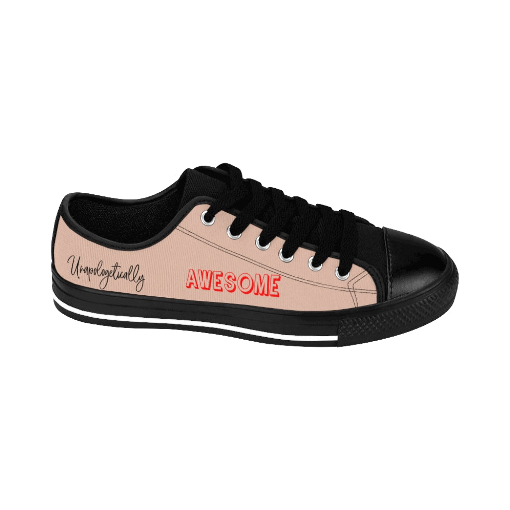 Unapologetically Awesome Pale Pink Women's Sneakers
