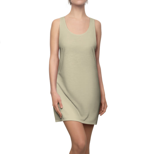 Solid Natural Racerback Dress